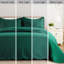 Ensemble de couvre-lit moderne en microfibre estampé moderne et contemporain-124238323