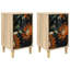 36 cm W Bedside Table-2079064505