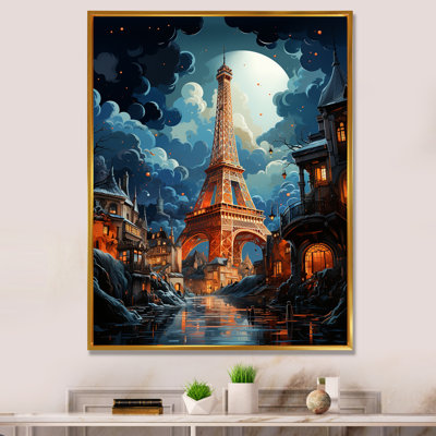 La tour Eiffel, suralisme II - paysages urbains, impressions sur toile