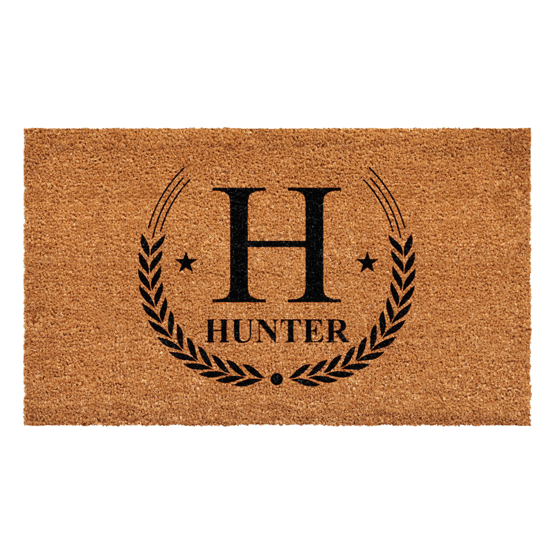 Personalizable Non-Slip Indoor/Outdoor Doormat, 36" W x 72" L