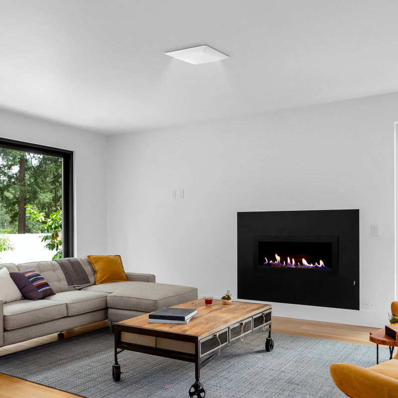 Atlas Acrylic LED Flush Mount