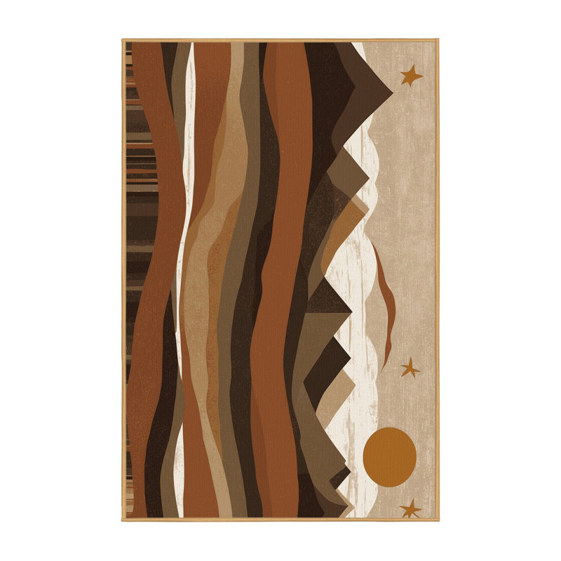 Dune Waves Rug, Rectangle 5' x 8'