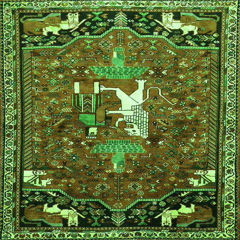 Tapis verts Traditional 647, Carré 3 pi