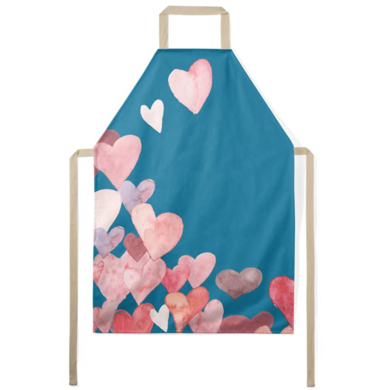 No Pattern Bib Apron