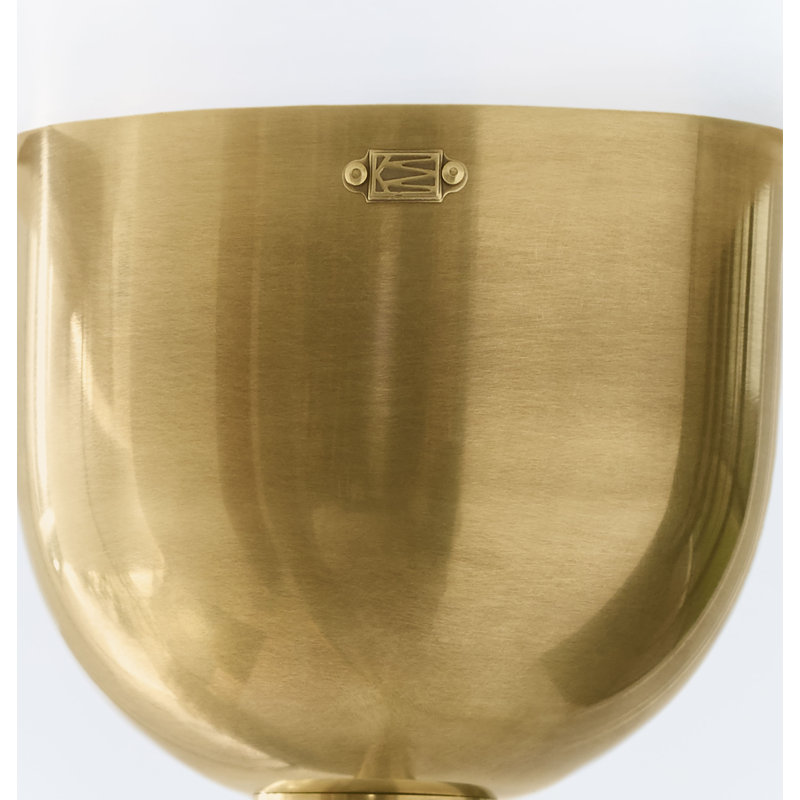 Kelly Wearstler Rousseau Large Articulating Chandelier, 47.5" H x 48" W x 3" D, Etched Crystal, Antique-Burnished Brass