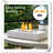 Tabletop Fire Tabletop Fireplace with Flame Guard