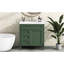 Meuble-lavabo moderne de 30 po avec lavabo, 2 tiroirs, 1 tiroir escamotable, design, fonctions de rangement variées, armoire à 3 portes en céramique romaine exquise à pieds romains, tiroir en métal lisse
