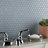 Merola Tile Hudson Penny Round 11-7/8 " x 12-5/8 " Porcelain Mosaic Floor and Wall Tile-36267836