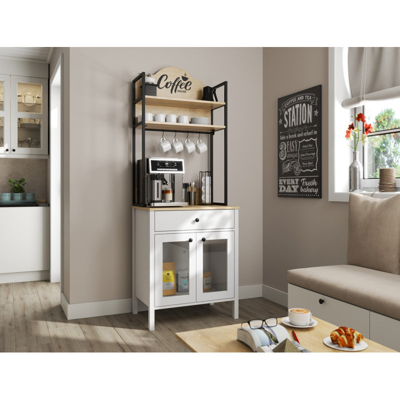 Armoire à café, Noir