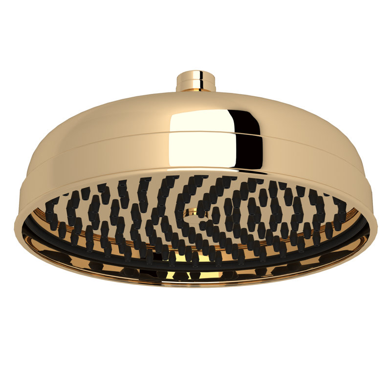 Transitional 8" Rain Showerhead, English Gold