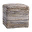 Frisco 18" Wide Square Pouf Ottoman
