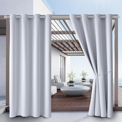 Les rideaux d'intérieur et d'extérieur Cabana