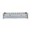 Lit simple avec 2 tiroirs, lit en bois d'hévéa gris, surface de sommeil confortable, grande capacité de tiroir en gris massif et assemblage confortable et facile-422154937
