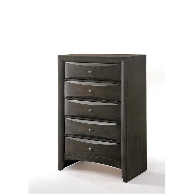 Commode en chêne gris Irlande, Gris