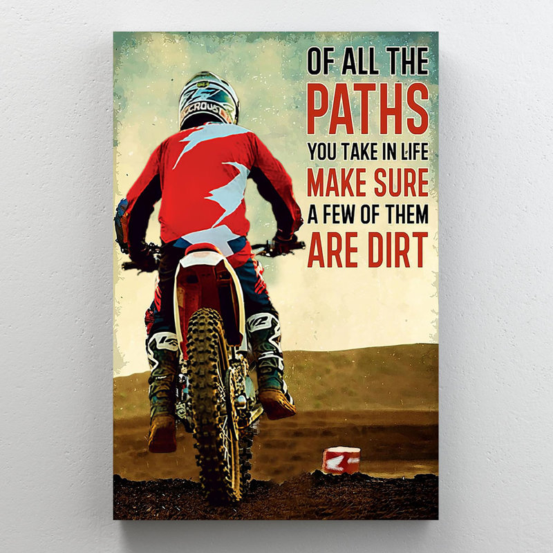 «A Few Of Them Are Dirt», impression rectangle de 1 pièce «A Few Them Are Dirt», reproduction d'art graphique sur toile tendue