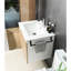 Single Bathroom Vanity with @Solid + Manufactured Top