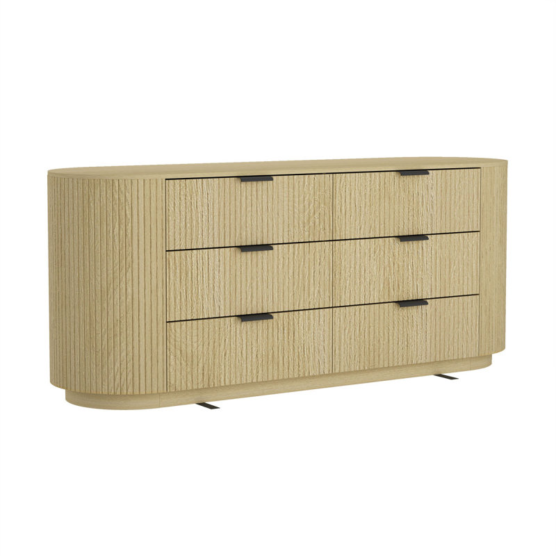Commode en chêne naturel