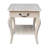 Maretti Solid Wood End Table with Storage