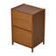 43cm W Solid Wood Bedside Table