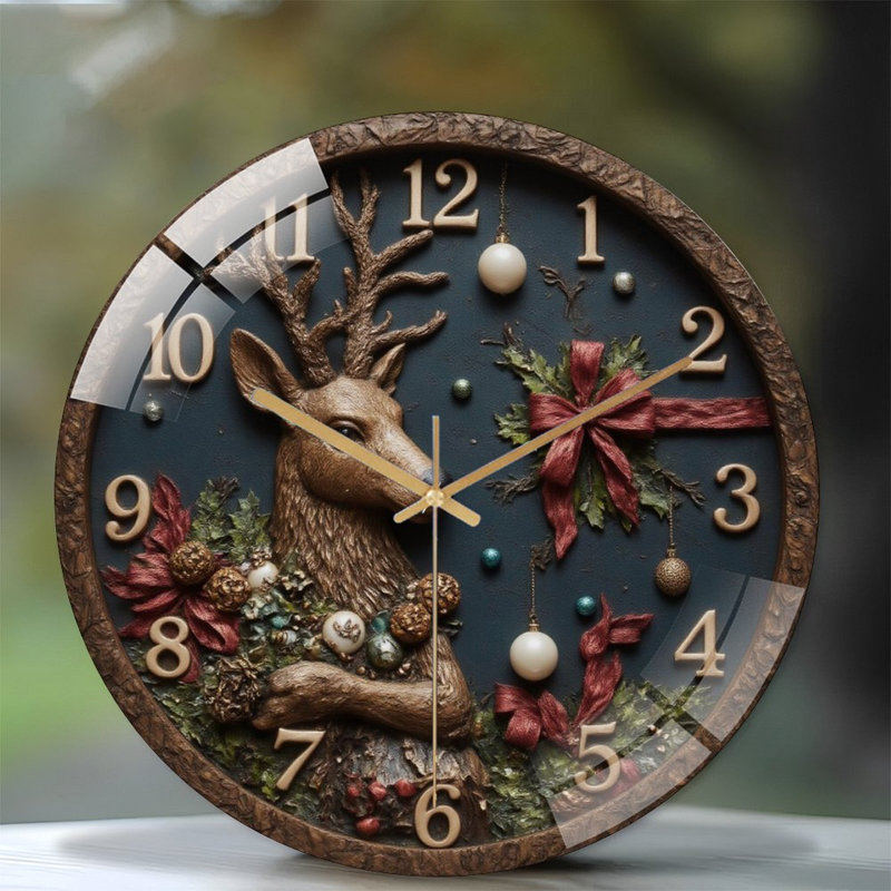 Horloge murale 12 po