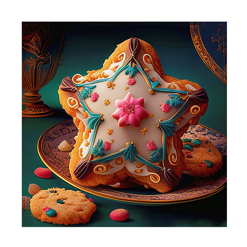 Art sur toile de Sasha Delphine's Bakery V, H 14 po x l 14 po