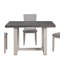 Table de salle à manger style transitionnel 1pc