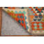 Tapis oriental en laine réversible kilim 5 x 6