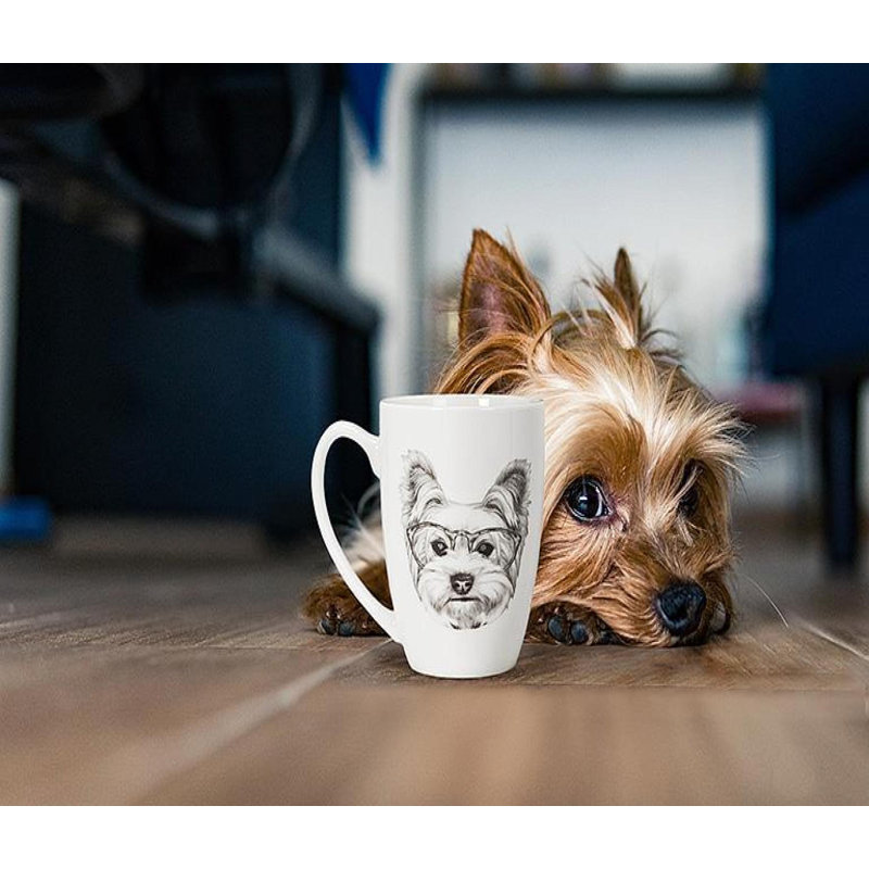 Pen & Ink Yorkie Mug