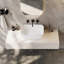 Denbigh 400mm x 300mm White Ceramic Rectangular Countertop Basin Bathroom Sink