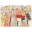 Hand Woven Silk and Wool Abstract Area Rug-70348831