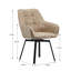 47cm H Upholstered Metal Armchair-198522283