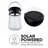 Low Voltage Solar Powered Integrated LED Metal Pathway Light Pack