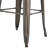 Dhanvin Counter Stool with Metal Frame