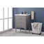Ensemble de meuble-lavabo simple 24 po Gwenda-972273796