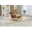 Chaise d'appoint Mid-Century moderne avec structure en bois, chaises de salon rembourrées avec coussin de taille, fauteuil de lecture pour véranda de chambre à coucher-1953144091-1953144094