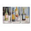Dégustation de vin - ensemble de 3 peintures sur toile tendue-180900610