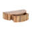 Kristie Half-circle Mango Solid Wood Floating Shelf with Drawer-831549538