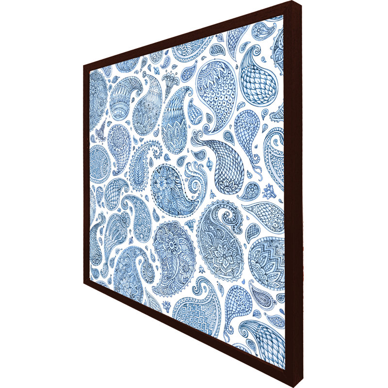 Tineo Single Picture Frame Print, 76cm H x 76cm W x 4cm D, Brown Framed