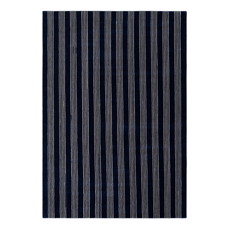 Jill Zarin Winchester Natural Wool Rug, Rectangle 6'1" x 9'