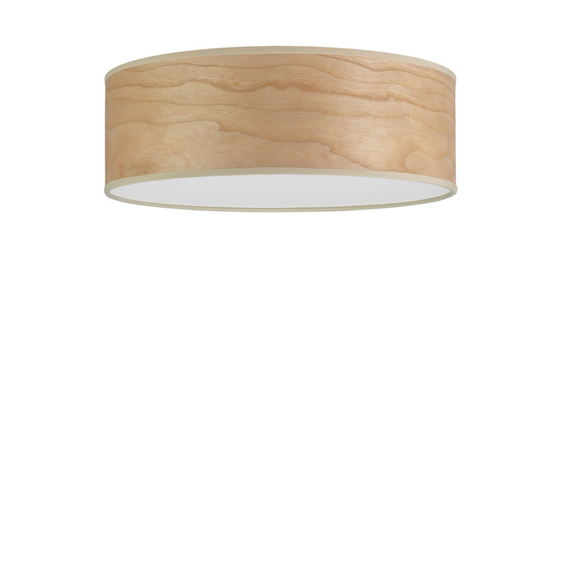 Tsuri Wood Flush Mount, Cherry