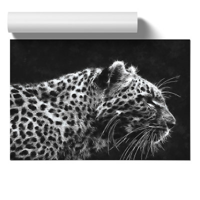 Leopard Painting - Frameless Print