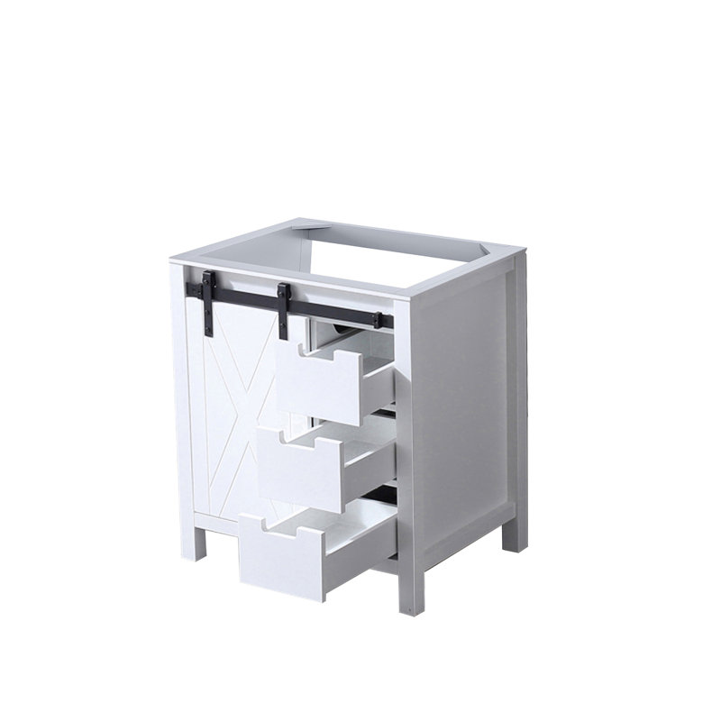 Meuble-lavabo blanc 30 po X P 22 po D, Blanc