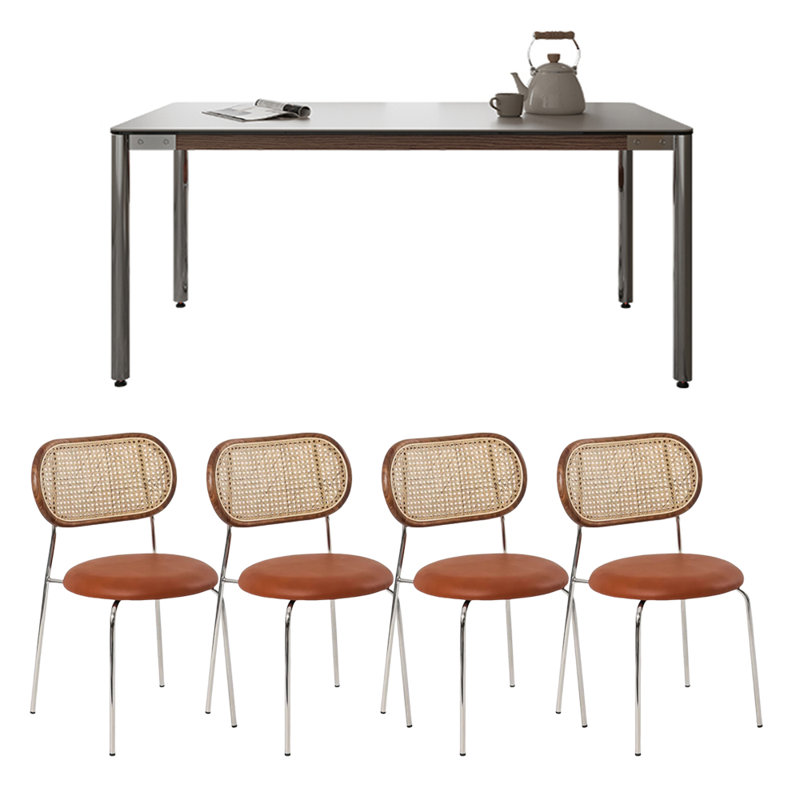 Table de salle à manger Modern, H 29,92 po x L 70,86 po x l 35,43 po
