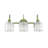 Gjystina 3-Light Dimmable Gold-Black/Chrome Crystal Vanity Light-1953335485-2001491334