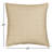 The Basket House Wicker Weave Moss 20" Throw Pillow-119691864-119691867