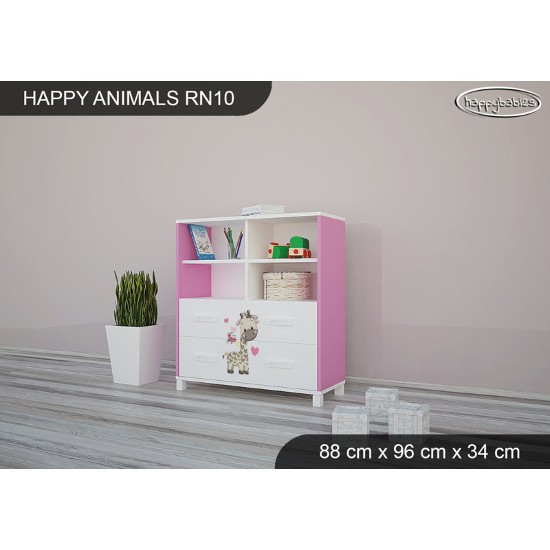 88cm W Kids Cube, Pink