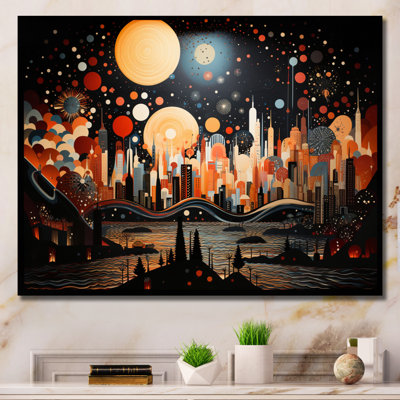 New York City Midcentury Collage VI - salon d'art mural de la ville de New York