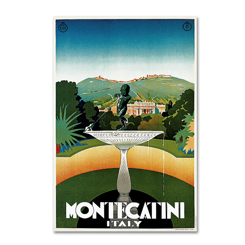 « travel 17 », publicité sur toile tendue, H 24 po x l 16 po