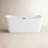 Dezra 59'' x 30.7'' Soaking Bathtub-12152655