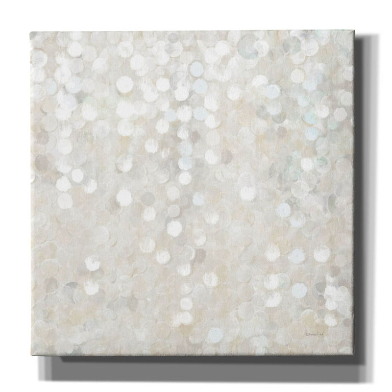 «Shimmering Cascade» par Danhui Nai, art mural sur toile, H 37 po x l 37 po